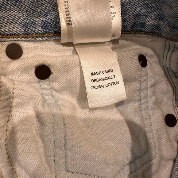 Agolde 90s Mid Rise Loose Fit Slightly Distressed - Picture 8 of 8